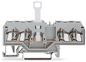 4-Leiter-Trennklemme 2,5qmm grau 0,08-2,5qmm 400V 6kV