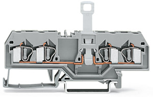 4-Leiter-Trennklemme 4qmm blau 0,08-4qmm 400V 6kV