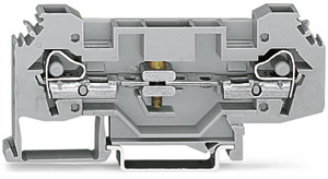 Trenn-u. Messklemme 6qmm grau 0,2-6qmm 400V 6kV o.Prüfbuchs.