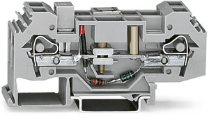 Erdleiter-Trennklemme 6qmm grau 0,2-6qmm f. 24VAC/DC
