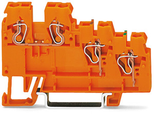 3-L-Aktoren-Einspeiseklemme 2,5qmm orange 0,08-2,5qmm 250V 4kV