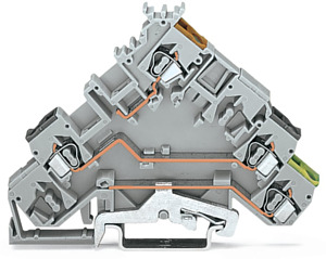 Aktoren-Schirmleiter-Klemme 2,5qmm 0,08-2,5qmm 400V 6kV 20A