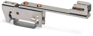 Schirmschienenhalter 10x3mm für Schirmschienen Cu