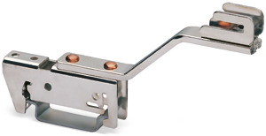 Sammelschienenhalter für Schirmschienen Cu 10x3mm