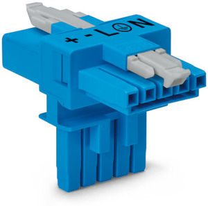 T-Verteiler 5-polig Kod. I blau