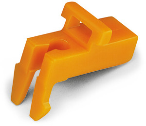 Schaltsperre orange zum sichern des Trennschl.