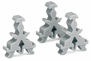 WSB-Doppelschildträger für Klemmbr. 4mm E/A-Kennzeichun.