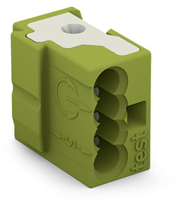 Buchsenklemme 1qmm orange 4x0,5-1qmm RM5,75mm