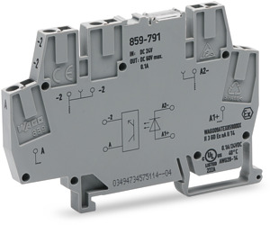 Optokoppler-Klemme 2,5qmm 0,08-2,5qmm AWG28-12 Eing.24VDC