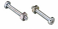 Schraube M2,5x16mm mit Mutter