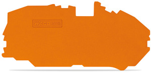 Abschluss- und Zwischenplatte 1 mm TOPJOB S orange