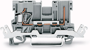 1-L-1-Pin-Schirm-Basisklemme 4qmm grau 0,08-4qmm 500V 6kV 24A