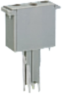 Leerstecker Typ 3 b=10mm 4-polig 250V 4kV 6A max.
