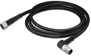 Sensor-/Aktorkabel 2m M8 Buchse axial/M8 Steck. wink. 3p