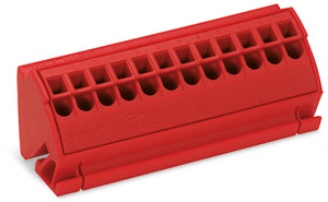Sammelschienenblock 4qmm rot AWG 20-12 CAGE CLAMP