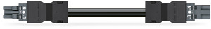 Verbindungsleitung 2-polig 4m Buchse/Stecker Kodierung L schwarz