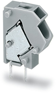 Leiterplattenklemme 2,5mm² Rastermaß 5/5,08mm grün-gelb