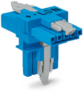 T-Verteiler 5-polig Kod. I blau