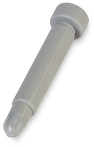 Befestigungsstift grau Kunststoff