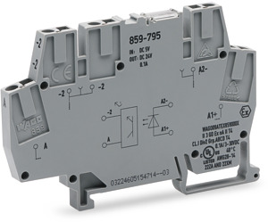 Optokoppler-Klemme 2,5qmm 0,08-2,5qmm AWG28-12 Eing.5VDC