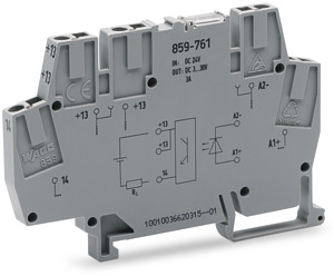 Optokopplermodul Eingangsnennspannung DC 24V