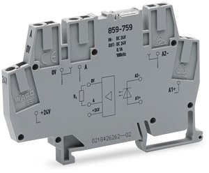 Optokopplermodul Eingangsnennspannung DC 24V
