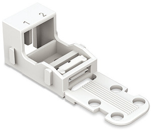 Befestigungsadapter für 2-L-Klemme Serie 221 für Schraubbefestigung