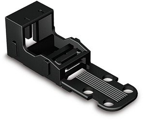 Befestigungsadapter für 2-L-Klemme Serie 221 mit R-fuss für steh. Mon.
