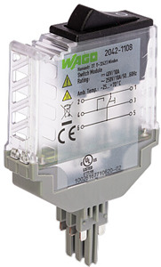 Schaltermodul mit Wechseltaster Schaltspannung AC 250V transluzent