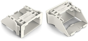Snap-In-Rahmen 3-polig 1,0 ? 3,0mm weiß