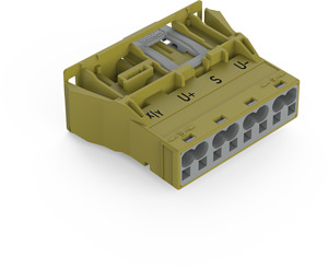 Snap-In-Stecker 4-polig Kod. B hellgrün