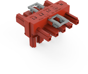 T-Verteiler 5-polig Kod. P rot