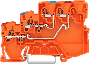 3-L-Initiatoreneinspeiseklemme Einsp.Steuerschr.farbig bedr.orange
