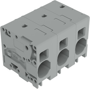Leiterplattenklemme 16mm² R Rastermaß 15mm grau