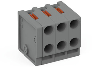 2L-Federleiste Drücker PUSH WIRE® grau