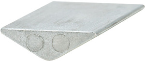 Einlegeplatte für Flachleitungen für Serie 883 70mm² silberfarben