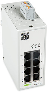 Industrial-Managed-Switch 8-Port 1000BASE-T MAC Security