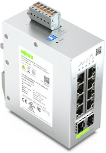 Lean-Managed-Switch 8 Ports 1000Base-T 2-Slot 1000BASE-SX/LX