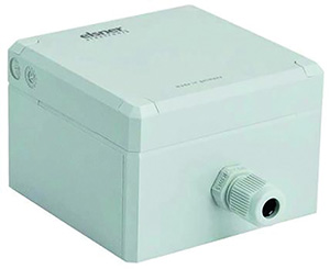GPS DCF Converter UTC± 80x55x80mm IP54 weiss