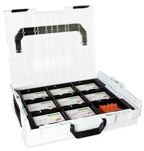 Verbindungsklemmenset L-BOXX102. Serie 221 - 4qmm + 6qmm