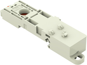 Montageadapter für TS 35/Oberflächenmontage 3-teilig lichtgrau