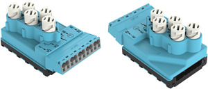 Einspeisemodul 5x2,5...5-polig blau