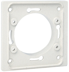 Abdeckplatte reinweiss 1 teilig, IP44