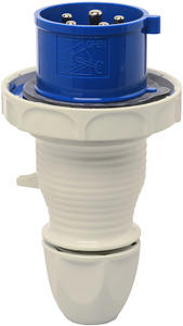 CEE-Stecker 5x16A CEEtyp 230V 9h bl 5pol. IP67