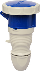 Kupplung 16A CEEtyp 230V 9h bl 5pol. IP67