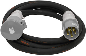 CEE NEO-Leitung Stecker und Kupplung 32A 5P 1h IP54 5m lang und Typ
