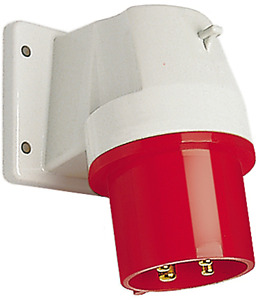 Anbaugerätestecker schräg 63A CEEtyp 110V 50/60HZ 4h ge 4p IP44