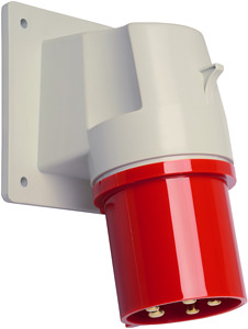 CEE-Anbaugerätestecker 5x63A 400V 6h IP44 schräg