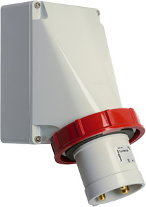 Wandgerätestecker 3x63A CEEtyp 230V