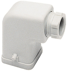 Tüllengehäuse KU A3/A4 MS H48mm 1xM20 GR seitlich